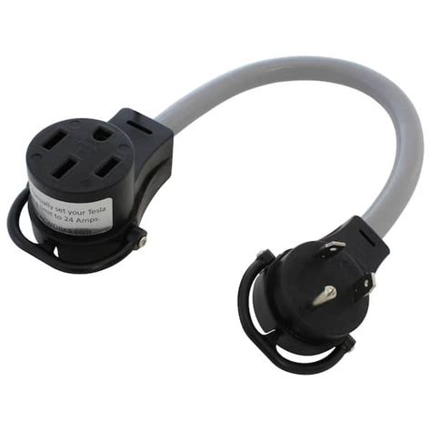 Ac Works 15 Ft 103 Evse Charging Adapter Rv Tt 30p 30 Amp Plug To 50
