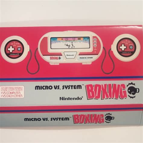 Nintendo Game And Watch Box Etsy