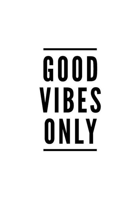 Good Vibes Only Typography Print Quote Prints Good Vibes Wall Art