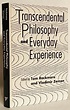 Transcendental Philosophy Everyday Experience - AbeBooks