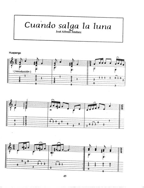 Partituras De Musica Mexicana Para Guitarra