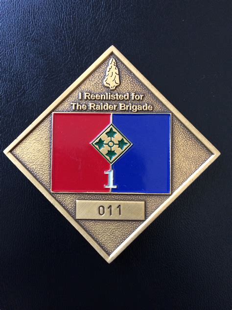 4th Infantry Division 1st Raider Brigade Challengecointrader Llc