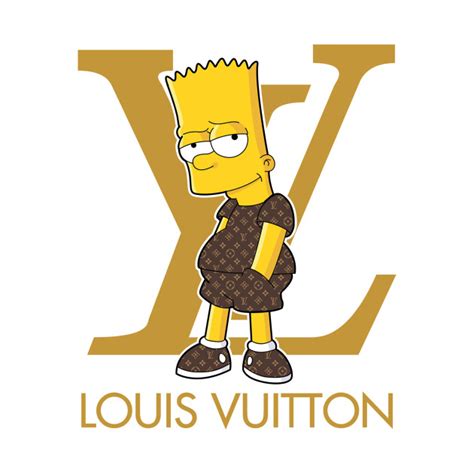 Louis Vuitton Bart Simpson Louis Vuitton Bart Simpson T Shirt
