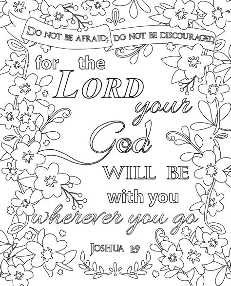 Free Bible Verse Coloring Pages For Kids Learning How To Read