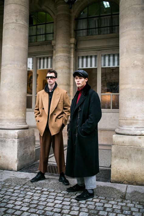 Street Style At Paris Fashion Week Mens Aw 2018 Photos Wwd