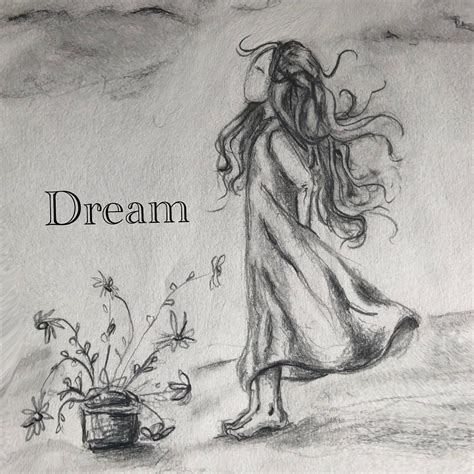 Dream Drawing By Anna Hackler Fine Art America