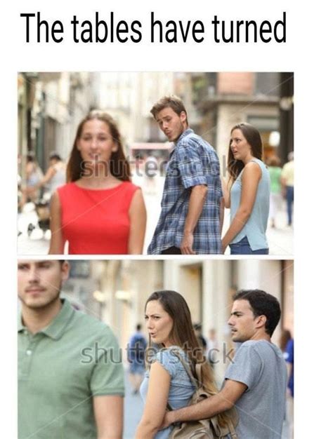 Distracted Boyfriend Guy Looking At Other Girl Meme Davidchirot