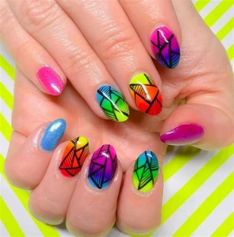 10 Captivating Neon Nail Designs Beautify Your Nails