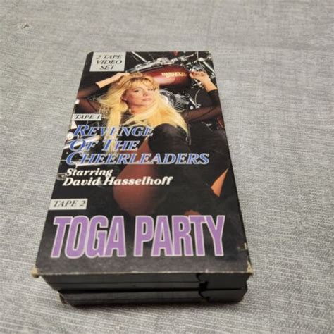 revenge of the cheerleaders and toga party vhs video tape set 1976 ebay