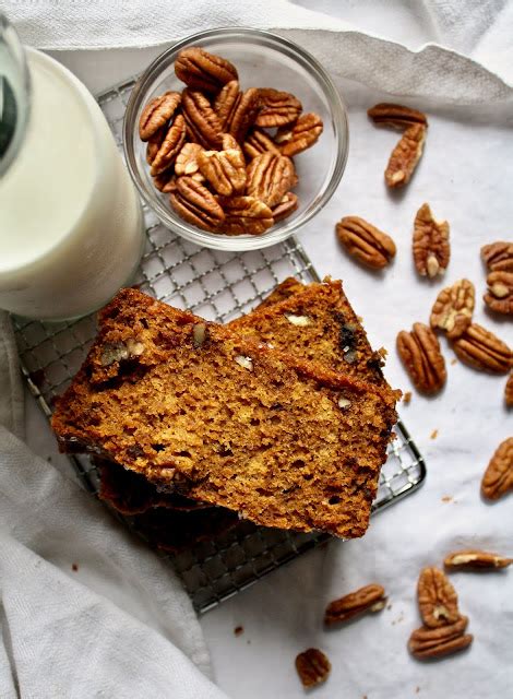 Salted Sugared Spiced Pecan Pumpkin Bread With Pecan Streusel Topping
