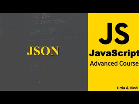 Learn Json In Javascript Advanced Javascript Crash Course Mind Luster