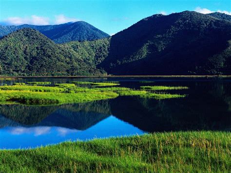 New Zealand Landscape Pictures Building Traveling