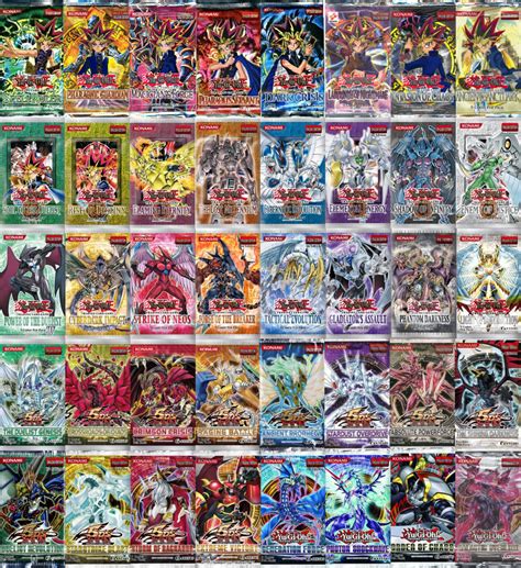 Yu Gi Oh Booster Pack Color Pattern By Classicyugiohfan On Deviantart