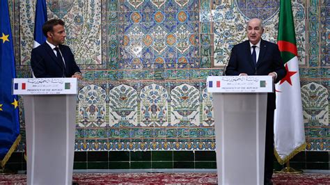 Emmanuel Macron Turns New Page In French Algerian Relations On State