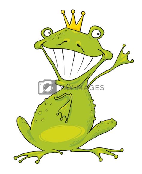 Royalty Free Vector Prince Frog By Izakowski