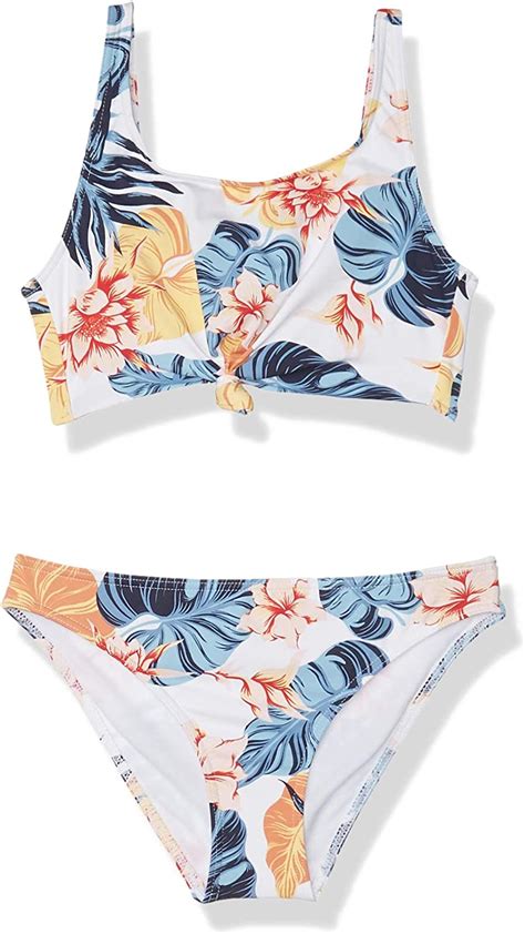 Roxy Roxy Mädchen Beautiful Mind Crop Top Swimsuit Bikini Set Bikinis