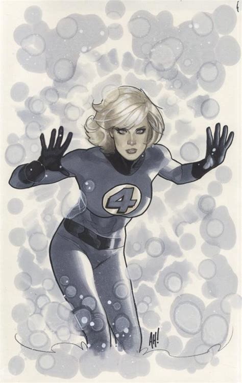 Invisible Woman By Ah For Super Hero Day In Nj 2010 Comic Art