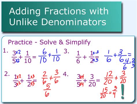 Miss Kahrimaniss Blog Adding And Subtracting Fractions