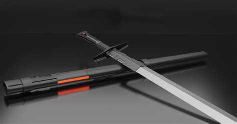 3d Futuristic Sword Model Turbosquid 1473916