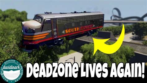 Beamng Drive Return To The Deadzone Beamng Drive Map Mod With Trains