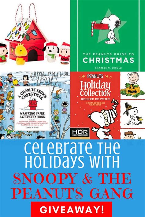 Celebrate The Holidays With The Peanuts Gang Plus Snoopy Prize Pack Giveaway Cool Moms Cool