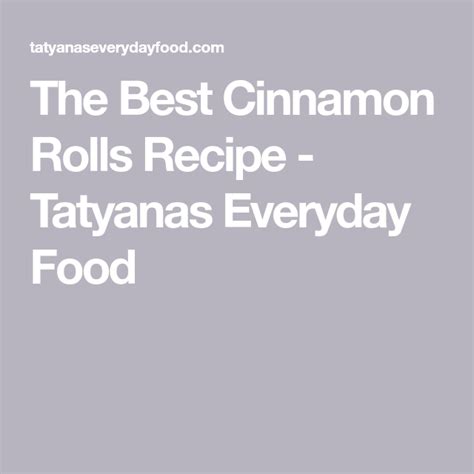 The Best Cinnamon Rolls Recipe Recipe Rolls Recipe Cinnamon Rolls