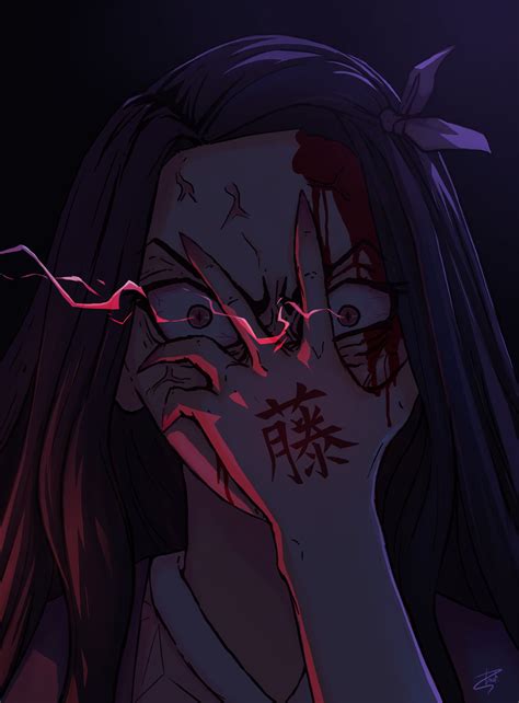 Nezuko Kamado Eyes Animewpapers Demon Slayer