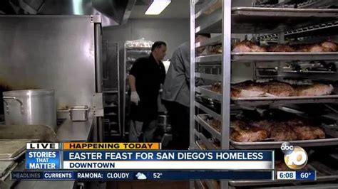 San Diego Rescue Mission Serves Up Easter Feast