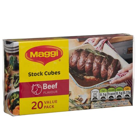 3.7 out of 5 stars3 reviews. Maggi Beef Stock Cubes 20 Value Pack | Approved Food