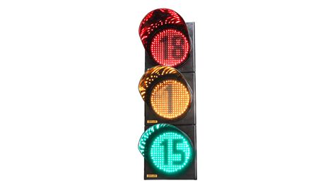 12 Inch 300 Mm Led Traffic Signal Light With Countdown Timer