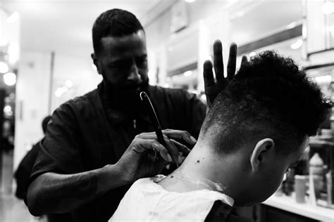 Lined Up Evolution Of The Black Barber Shop In 2019 Just A Little