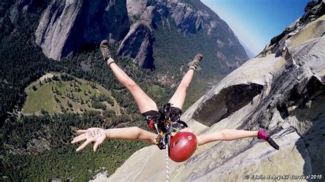 Ein Mädchen Springt Von El Capitan Sie Werden Nie Erraten Warum