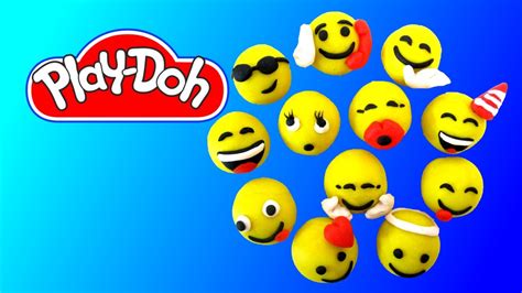 Easy To Make Play Doh Smileys Youtube