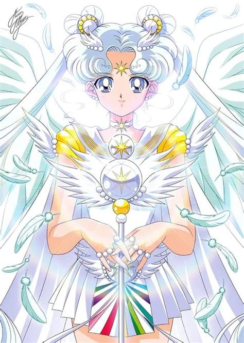 Sailor Cosmos By Marco Albiero Sailor Moon Sailor Moon Wallpaper