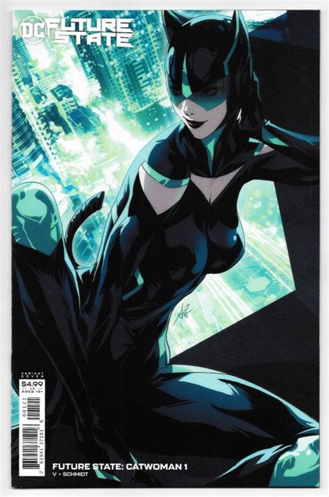 Future State Catwoman 1 Artgerm Card Stock Variant Dc 2021 Nm