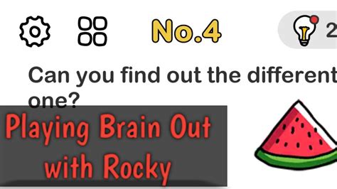 Playing Brain Out With Rocky Youtube