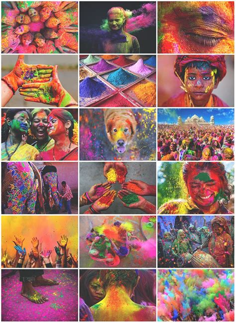 Aesthetics Chaos Holi Festival Of Colours Holi Holi Photo