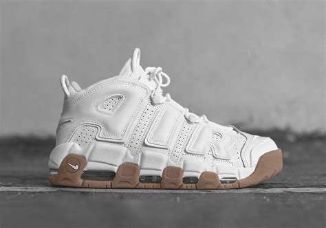 Nike Air More Uptempo White Gum Under Retail — Sneaker Shouts