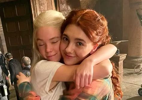 House Of The Dragon Milly Alcock And Emily Carey Says Goodbye To The Series Moviegeak