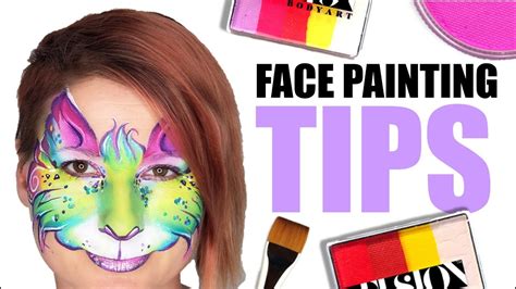 Top Face Painting Tips For Beginner Face Painters Youtube