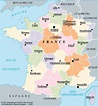 Mapa de Francia - Viajar a Francia