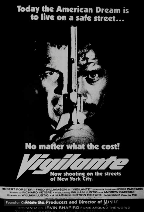 Vigilante 1982 Movie Poster
