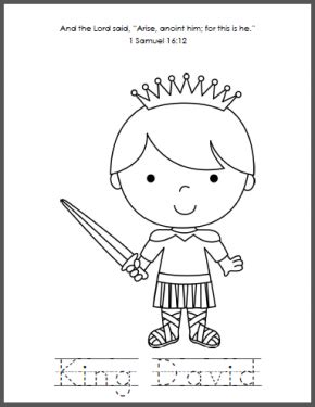 Color in this picture of david and goliath and others with our library of online coloring pages. David and Goliath Bible Coloring Pages | Sunday school ...