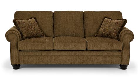 Stanton 687 Traditional Three Over Three Sofa With Rolled Arms Wilson