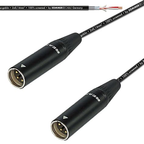 Rean Tiny Xlr Rt3mcb To Tiny Xlr Rt3mcb Patch Mic Cable Procables