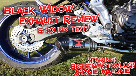 Black Widow Exhaust Review Lainey Love