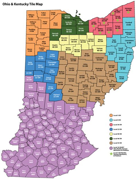 Map Of Kentucky And Ohio Maping Resources