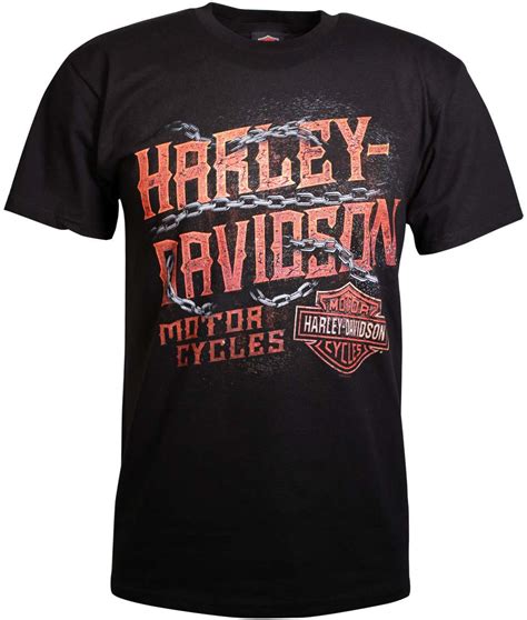 Soft shirt, made of 100% cotton. Harley-Davidson T-Shirt Metal Of The Lodge at Thunderbike Shop