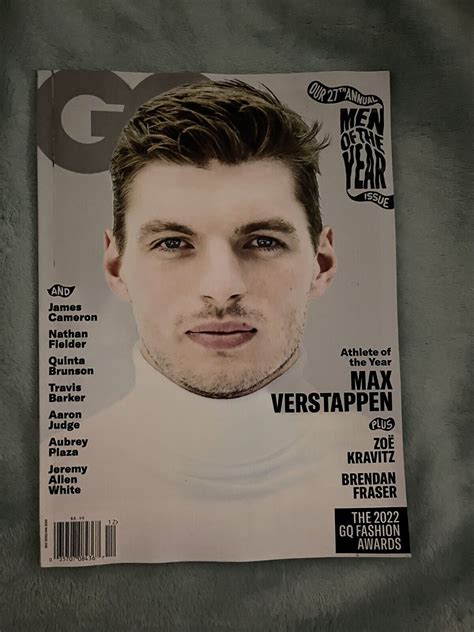 Gq Magazine December 2022 Max Verstappen Cover Brand New Mint Condition