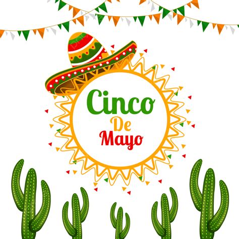 Celebrating Cactus Clipart Hd Png Maxican Cinco De Mayo Celebration